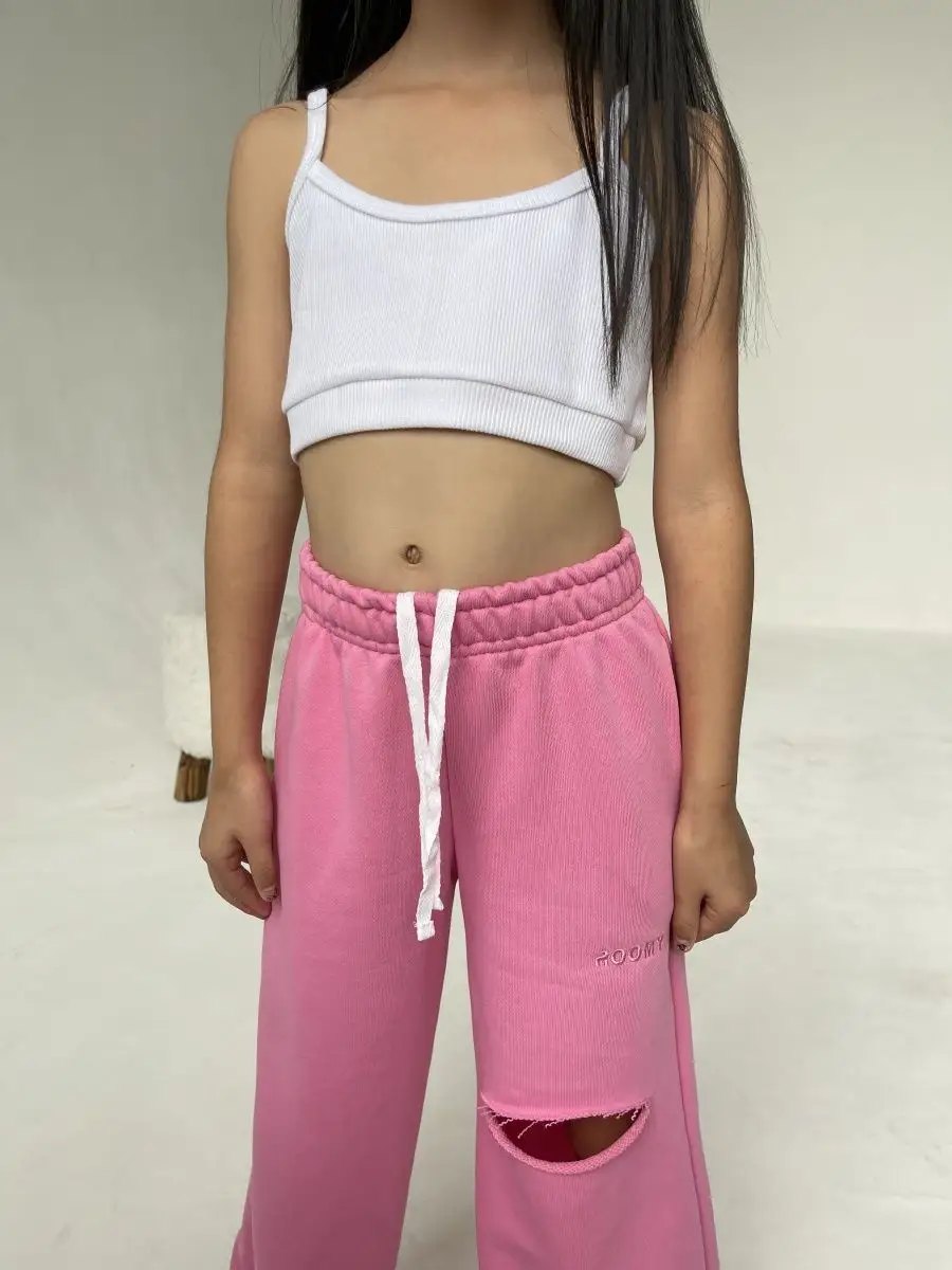 Брюки ROOMY ESSENCE STREETjog/pink - фото 14