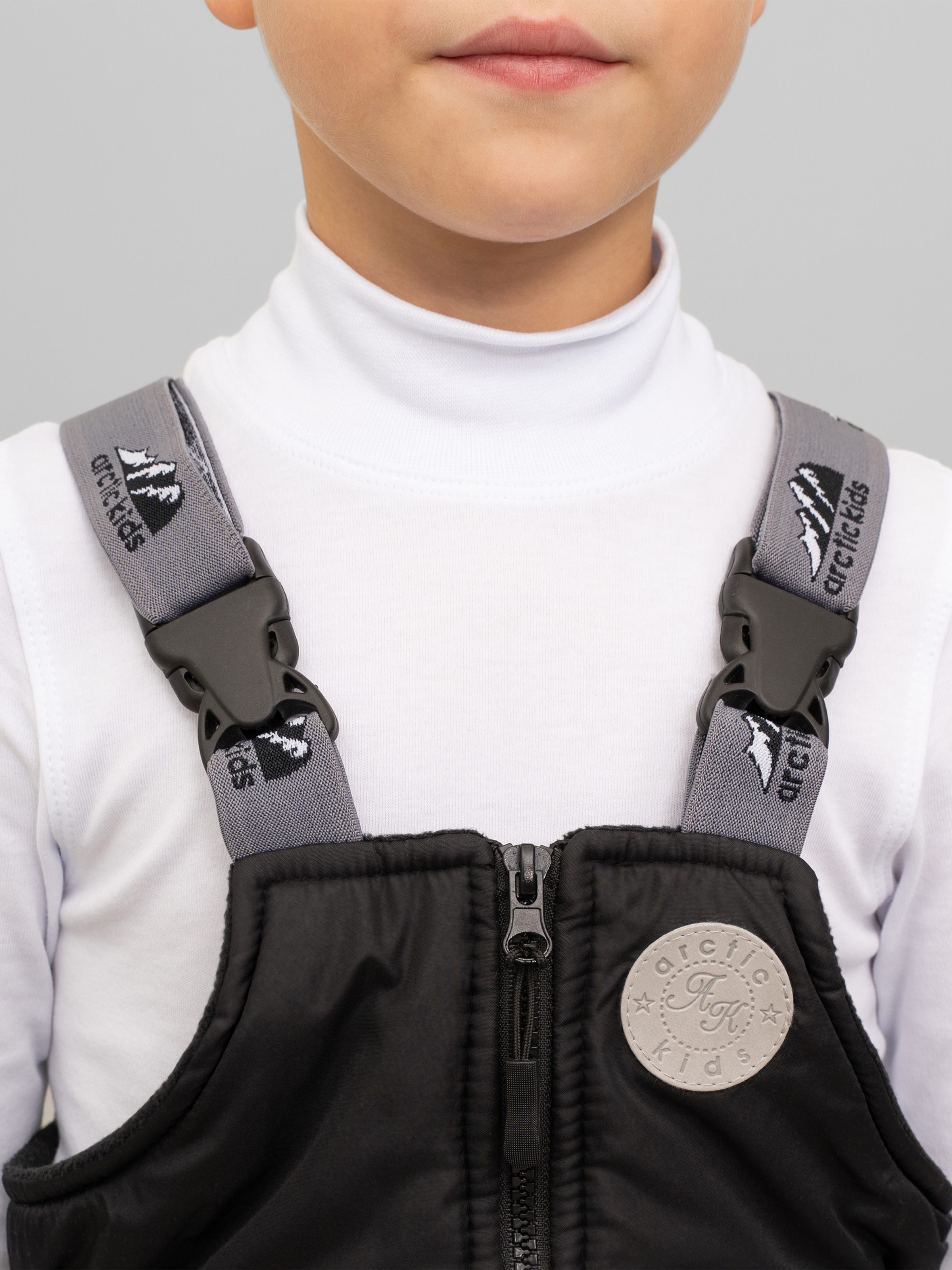 Полукомбинезон Arctic kids 60-015/1 черный - фото 5