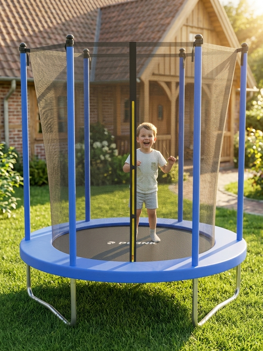 Уличный детский батут Plank SKY 6ft 183 см с внутренней сеткой - фото 10