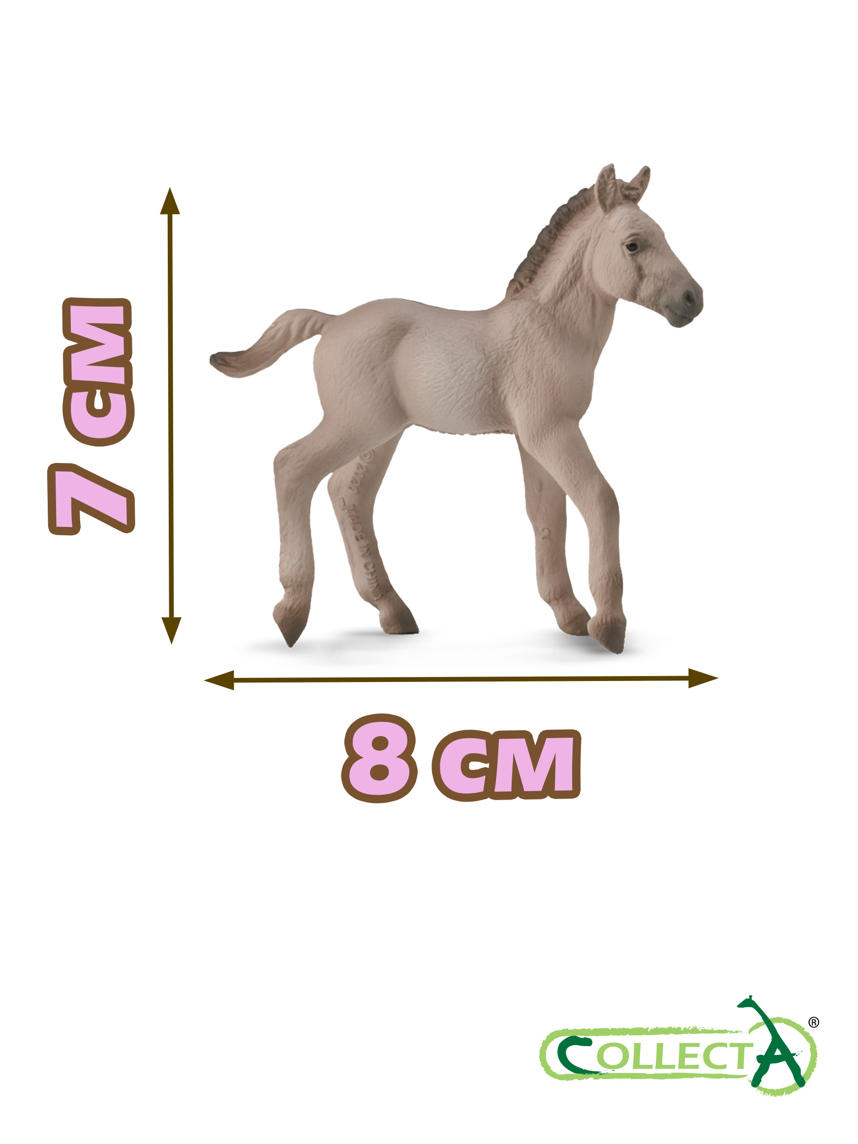 Фигурка Collecta Коник Жеребенок голубой дан - фото 2