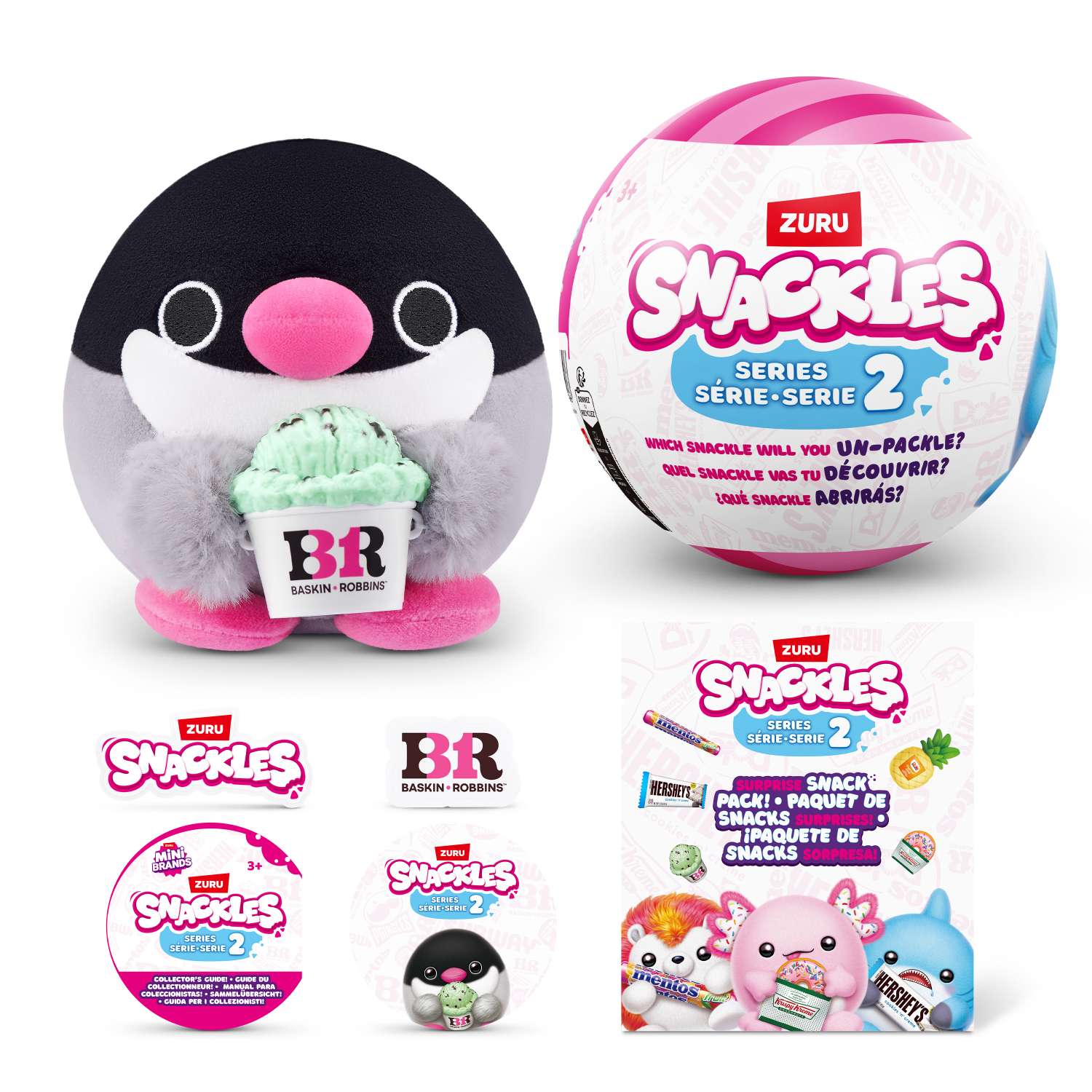 Игрушка мягкая Zuru Snackles овечка - фото 14
