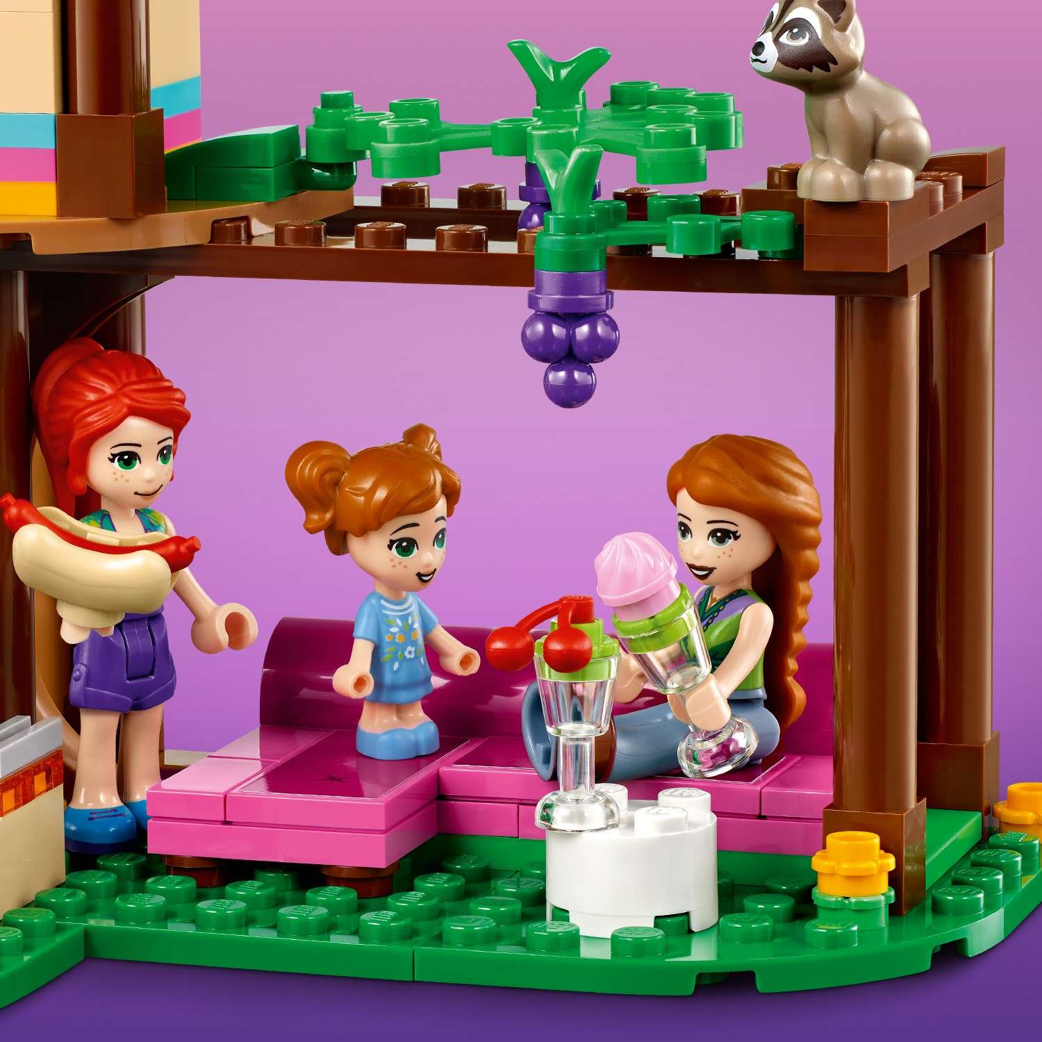 Конструктор LEGO Friends Домик в лесу блочный - фото 9