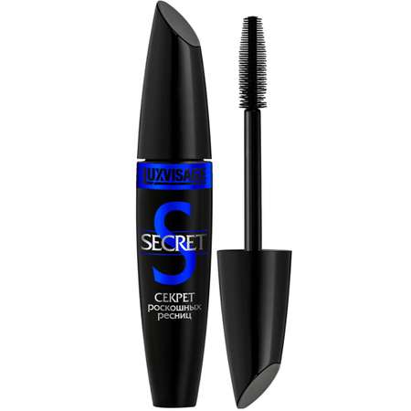 Тушь для ресниц Luxvisage SECRET Секрет роскошных ресниц цветная синяя 12 г