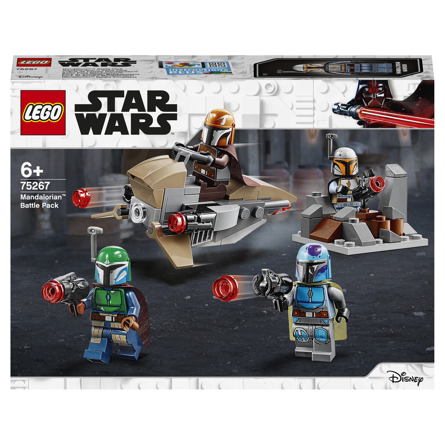Конструктор LEGO Star Wars Боевой набор Мандалорцы блочный - фото 2