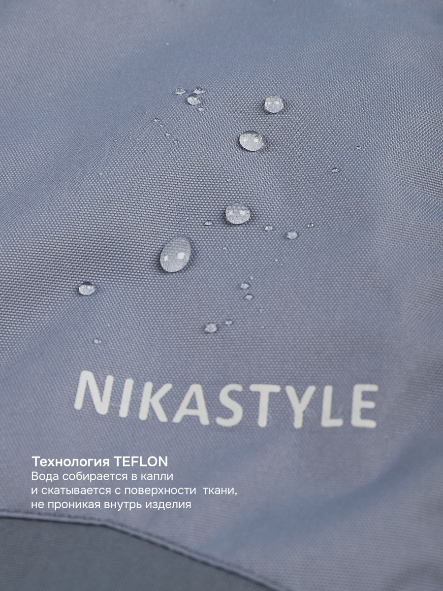 Брюки NIKASTYLE 2з4724 серый - фото 8