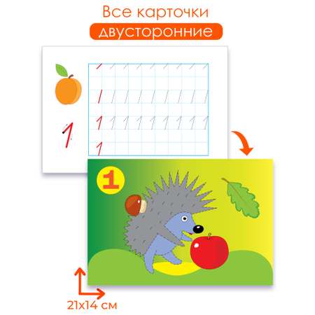 Игра развивающая Дрофа-Медиа Многоразовые прописи. Цифры и фигуры 4308