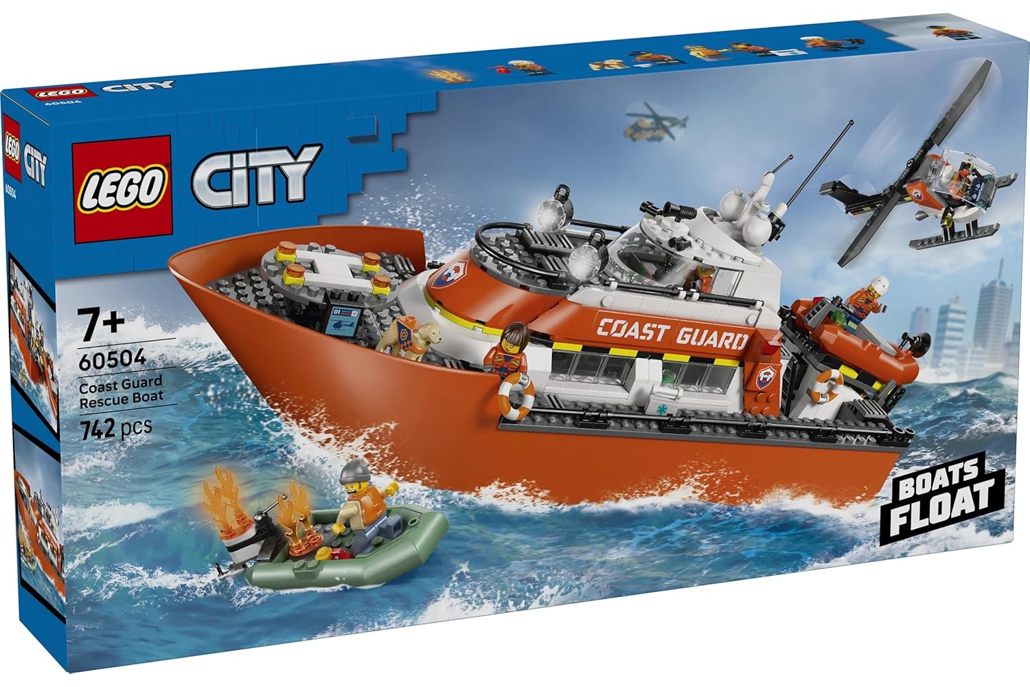 Конструктор LEGO City Спасательный корабль 742 дет. - фото 7