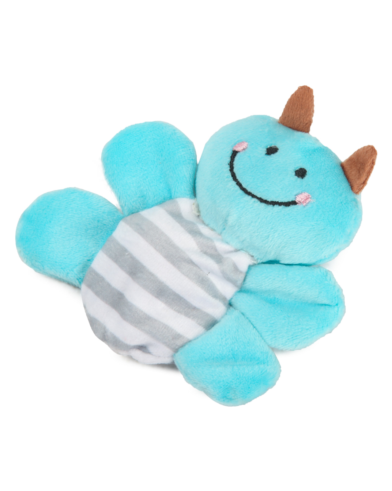 Игрушка для собак Barbaks Бабочка Емельян мягкая с пищалкой 11.5*9.8см - фото 3