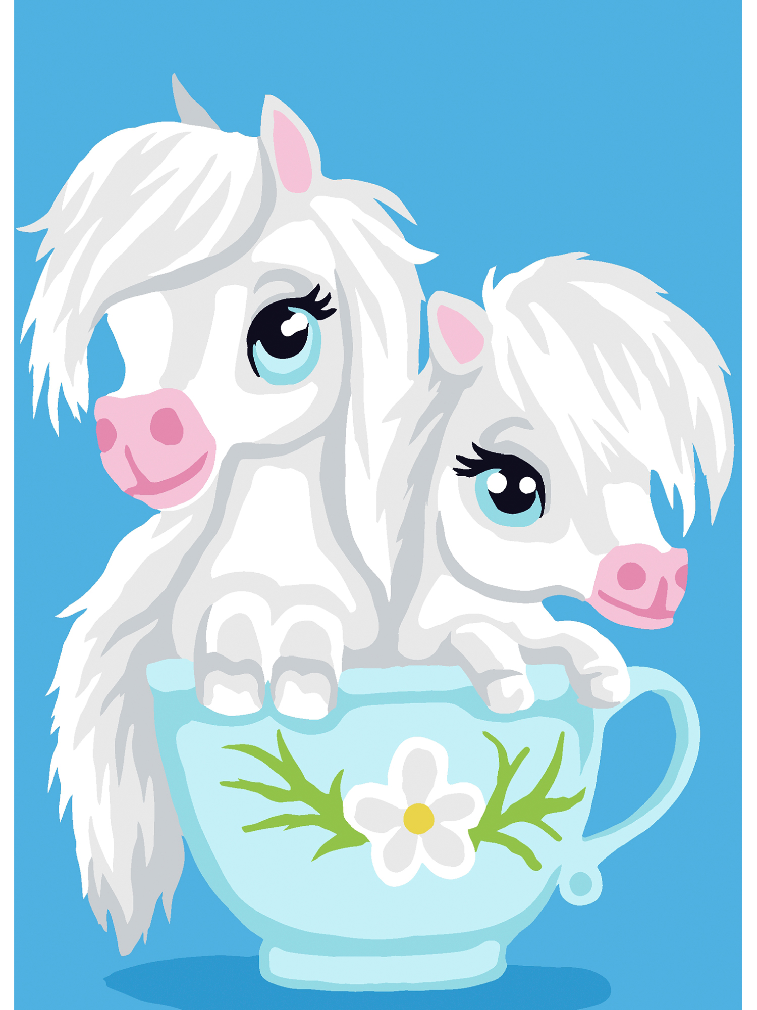 Картина по номерам Hobby Paint Сладкие пони в ассортименте - фото 2