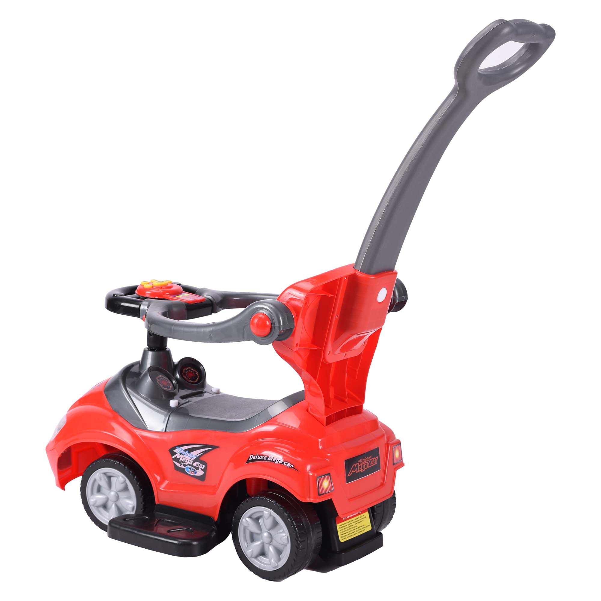 Пушкар Sevillababy Mega Car красный - фото 7