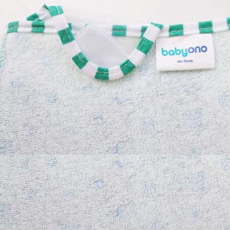 Нагрудник Babyono пластик 1 шт. в ассортименте