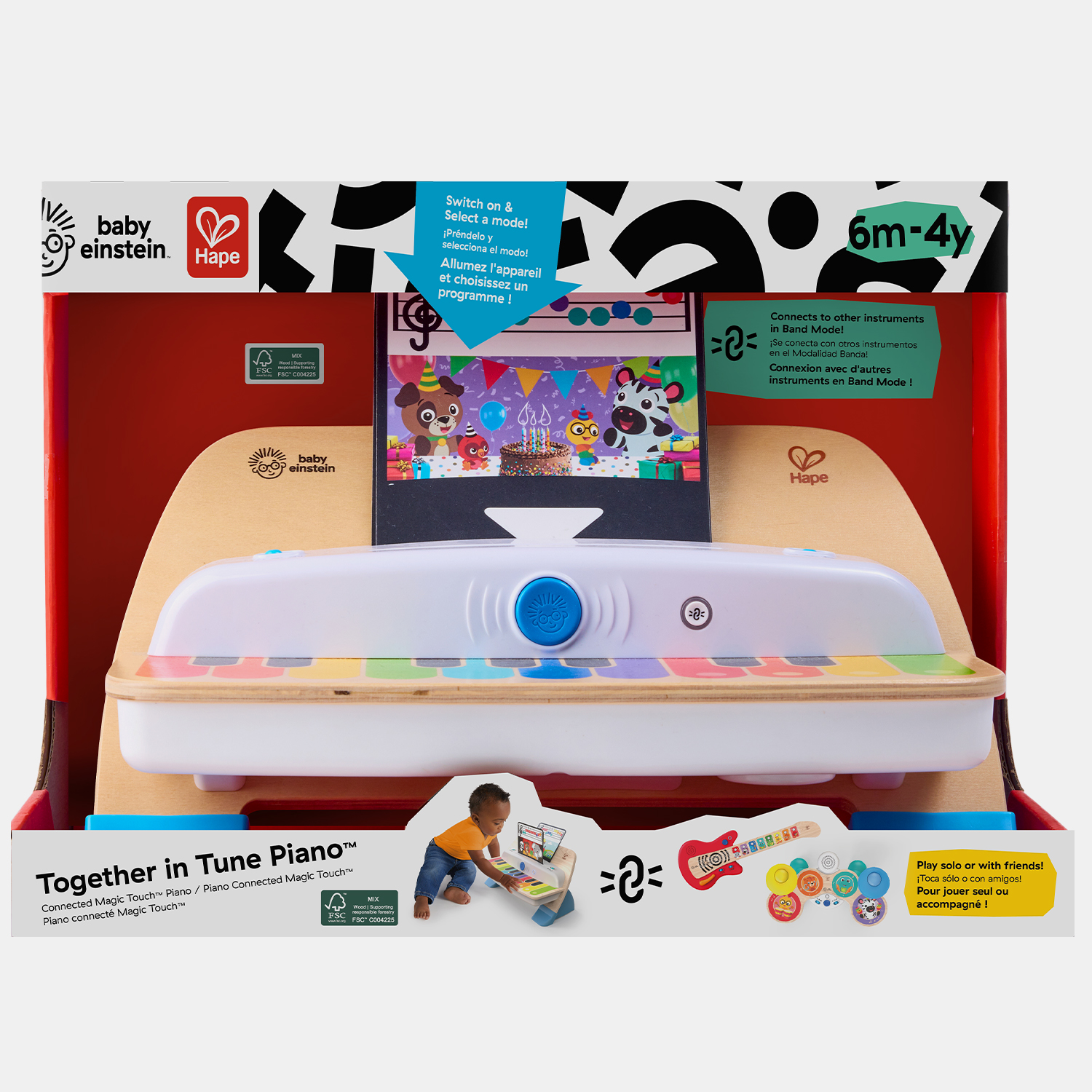 Игрушка музыкальная Hape пианино - фото 14