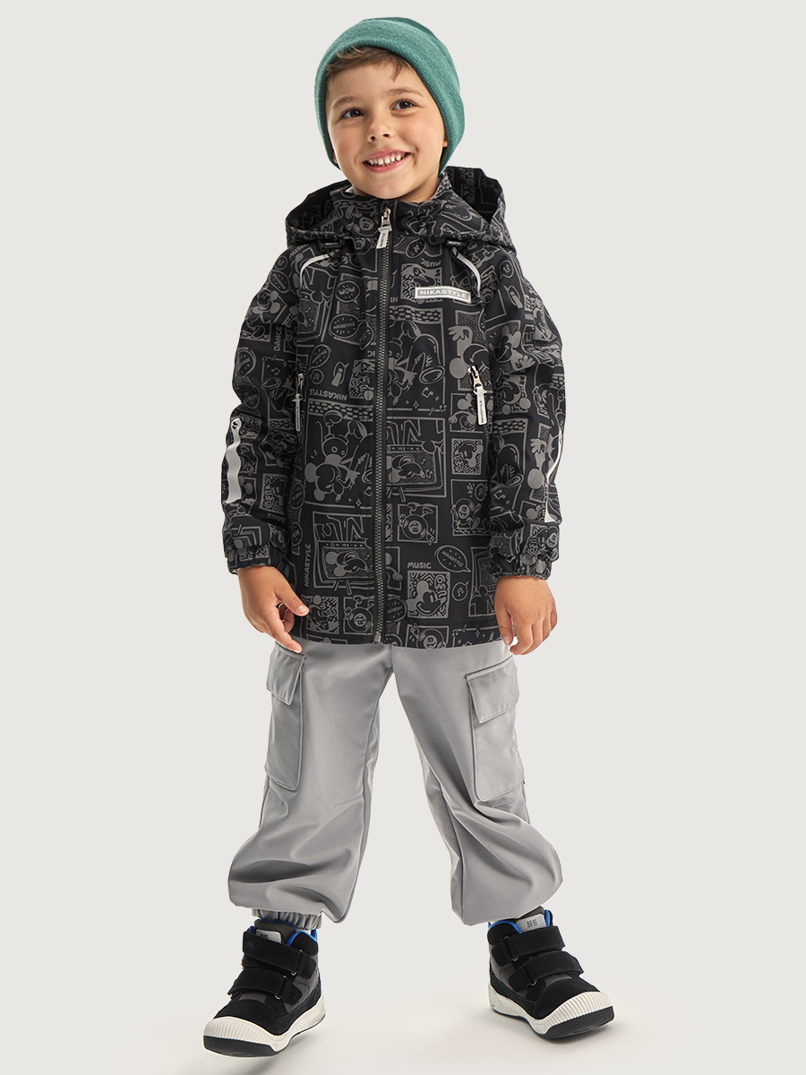 Ветровка NIKASTYLE 4л2326 антрацит - фото 1