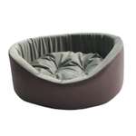 Лежанка для животных Homepet Montana 43*38*15см Нефритовый