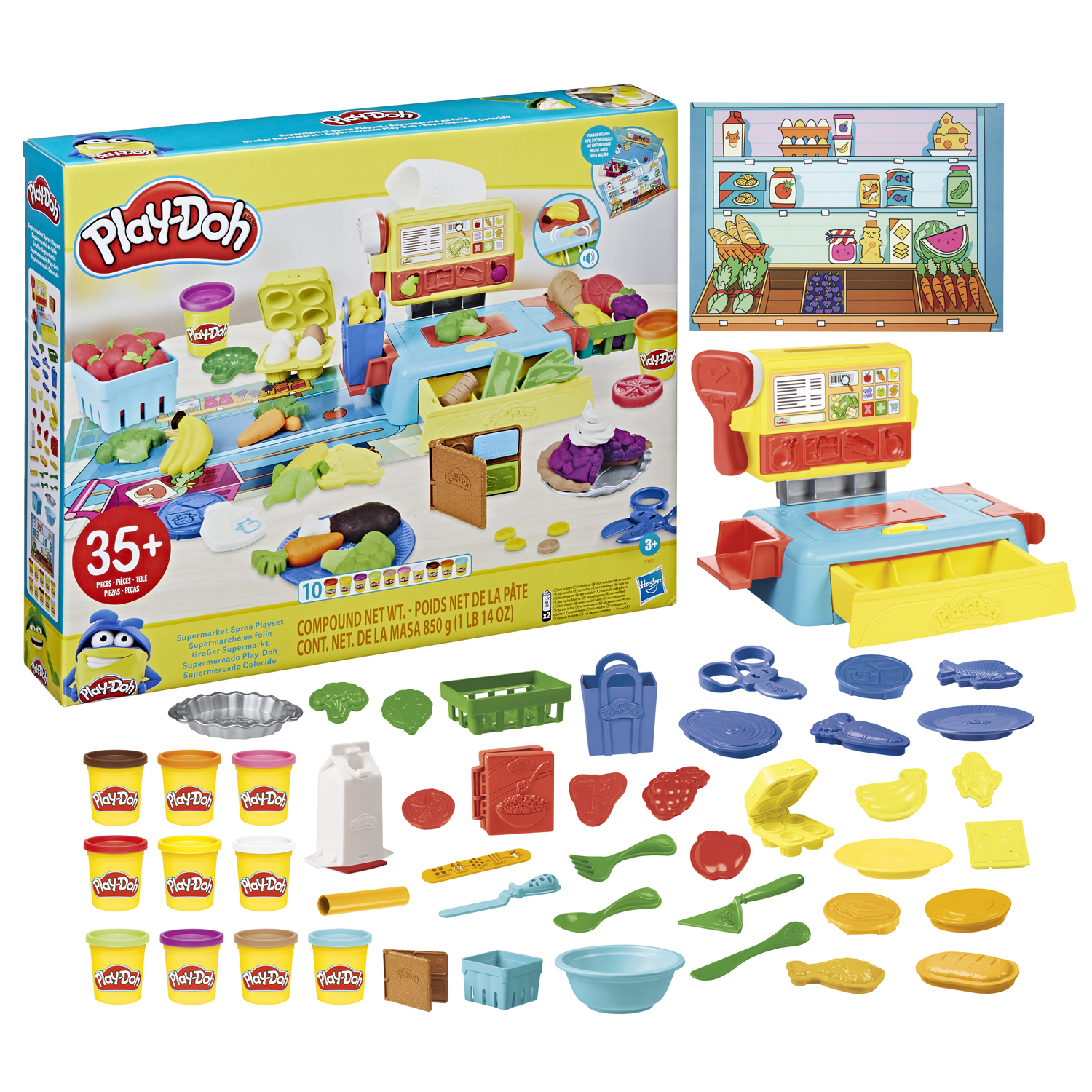 Пластилин Play-Doh Супермаркет - фото 1
