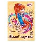 Белый картон Академия Холдинг 10 лист.