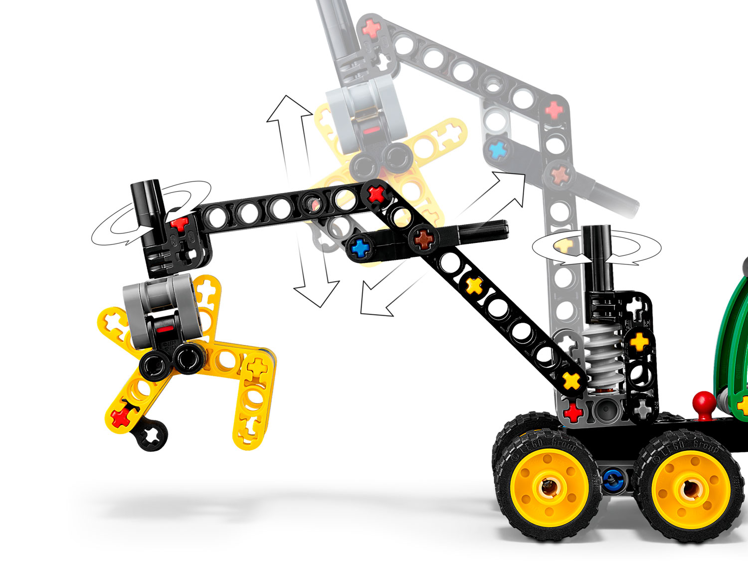 Конструктор LEGO Technic Колесный комбайн 42218 117 дет. - фото 5