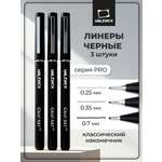 Ручка капиллярная Малевичъ 3 шт.