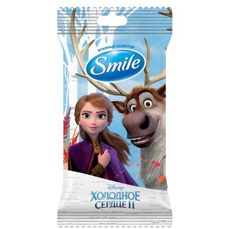 Влажные салфетки Smile 15 шт.