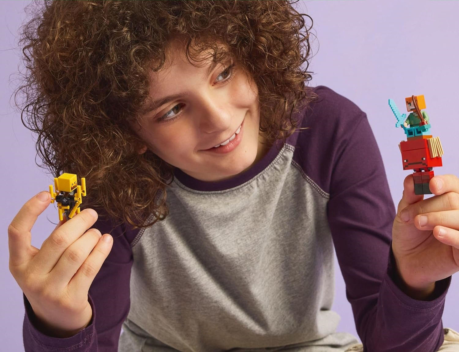 Конструктор LEGO Minecraft Битва за лаву Нижнего мира 99 дет. - фото 5
