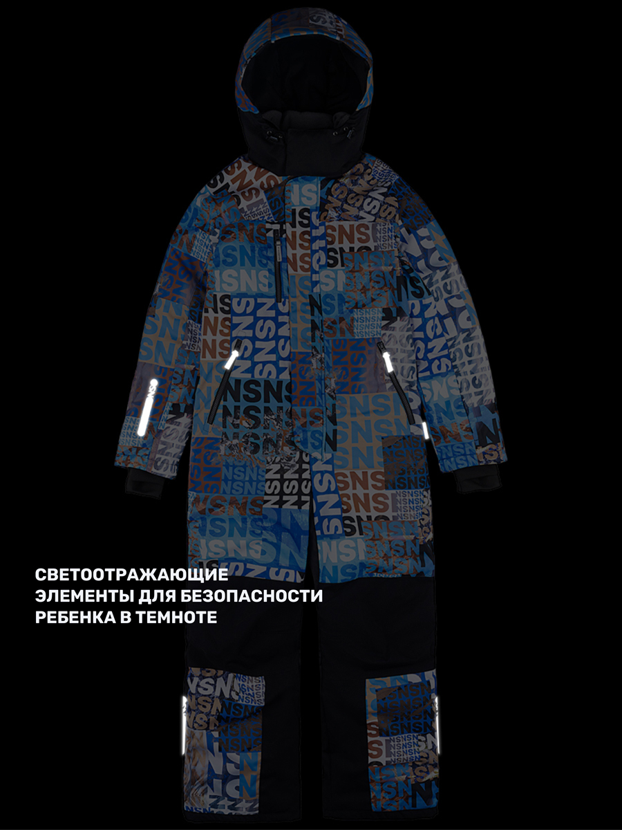 Комбинезон NIKASTYLE 8з2924 ультрамарин/черный - фото 14