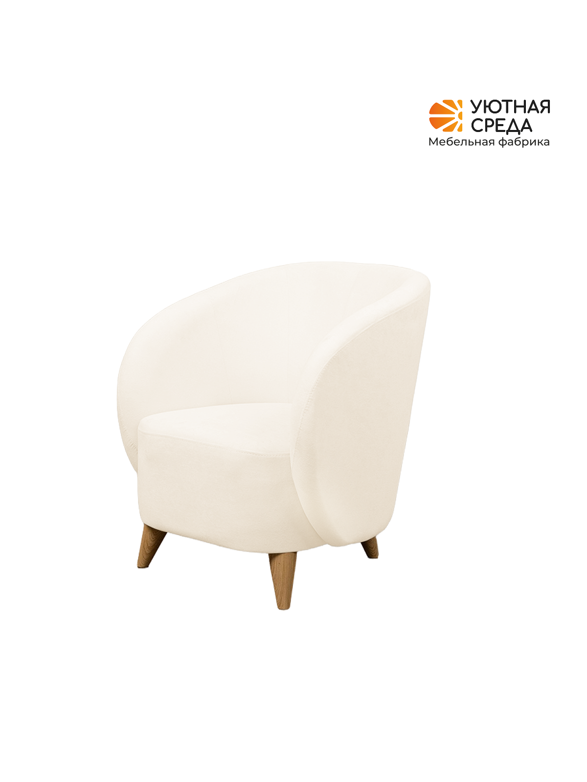 Кресло Уютная среда К300 белый - фото 15