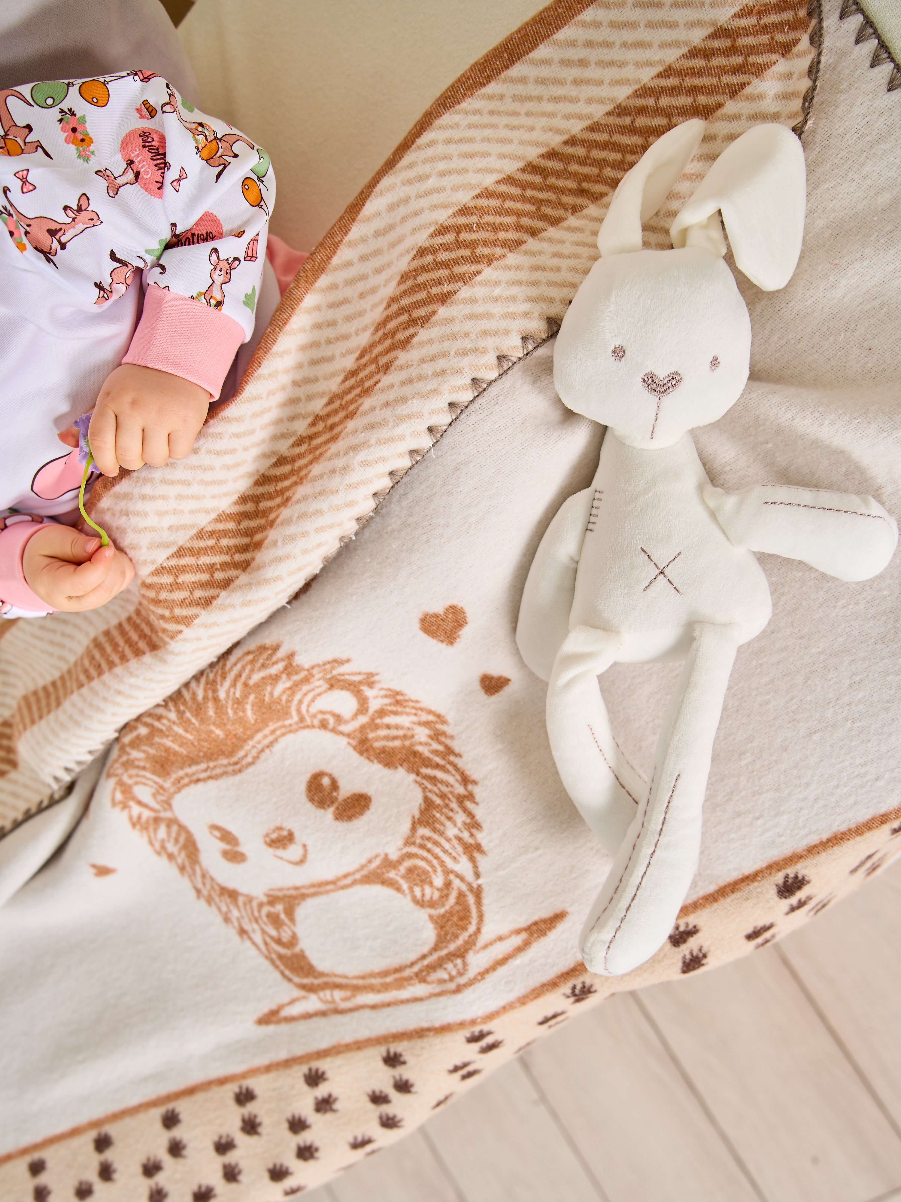 Одеяло Осьминожка 118 x 100 см байка - фото 13