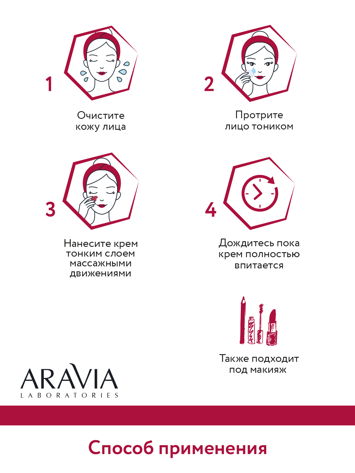 Крем ARAVIA Laboratories Peptide 50 мл - фото 6