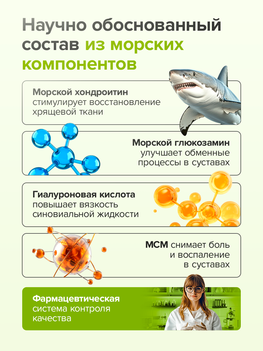 Корм для животных Pets health для укрепления костей и суставов собак и кошек глюкозамин хондроитин мсм - фото 3