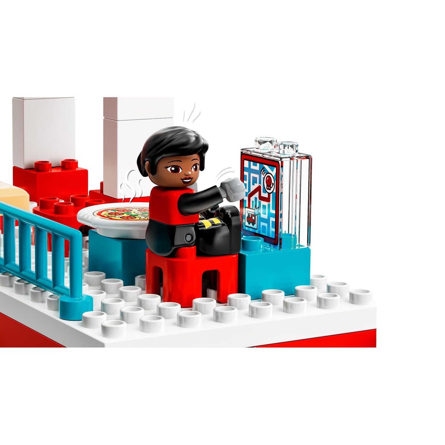 Конструктор LEGO DUPLO Пожарная часть и вертолёт - фото 6