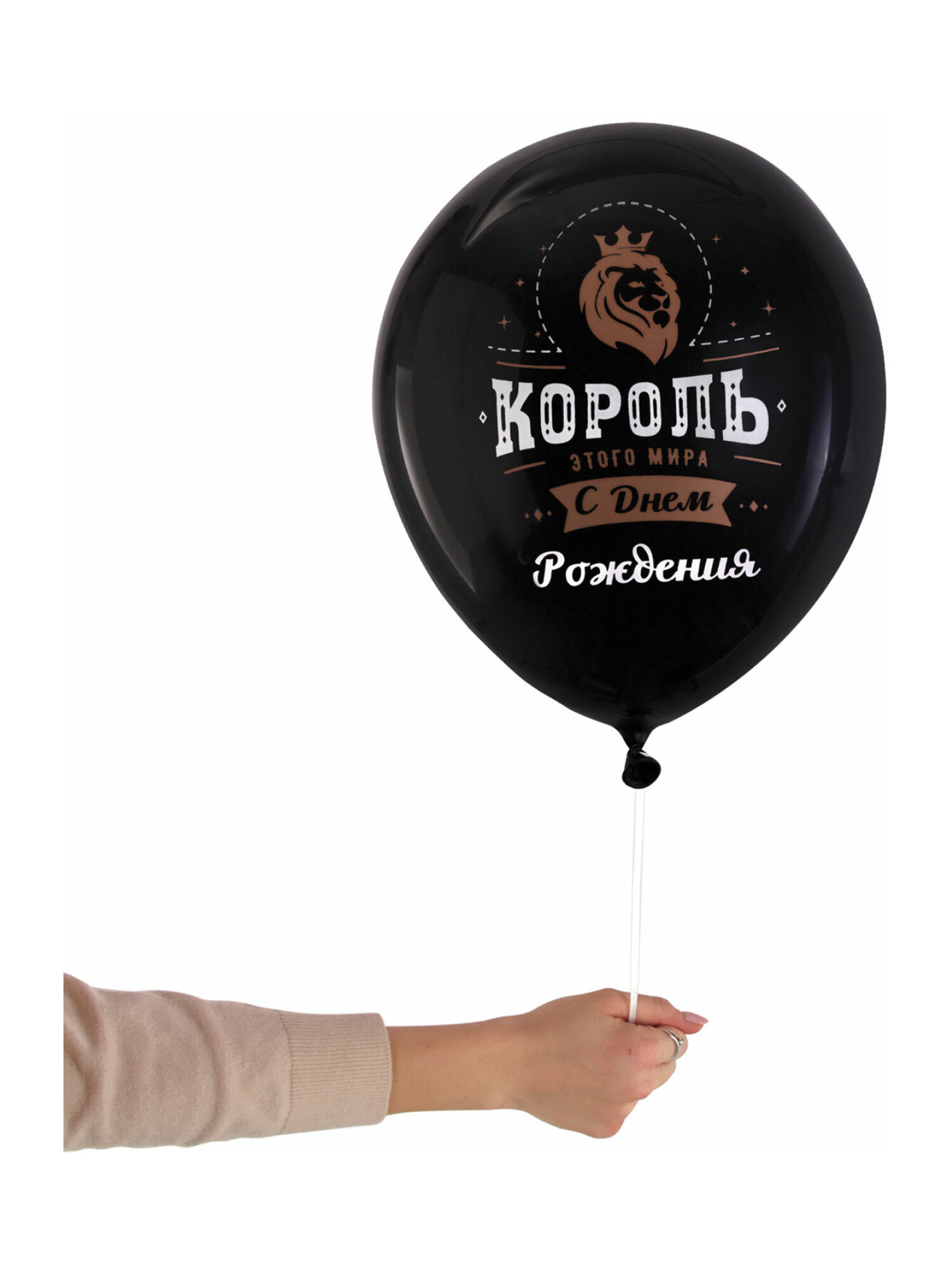 Шары воздушные Brauberg с днем рождения набор 10 штук фотозона - фото 10
