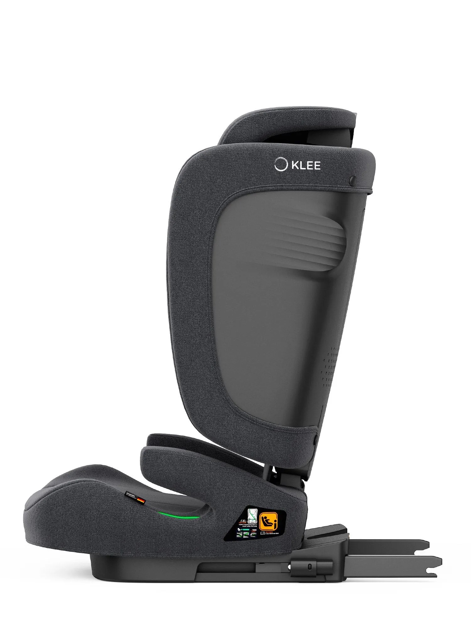 Автокресло KLEE Flexx i-Size Isofix 2/3 (15-36 кг) серый - фото 6