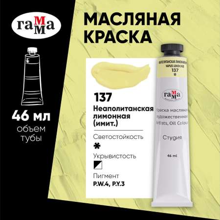 Краски масляные Гаммa