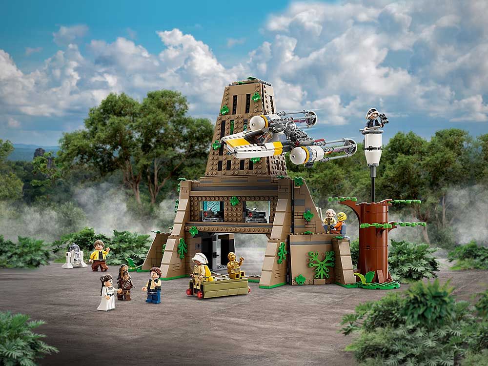 Конструктор LEGO Star Wars База повстанцев Явин-4 блочный - фото 8