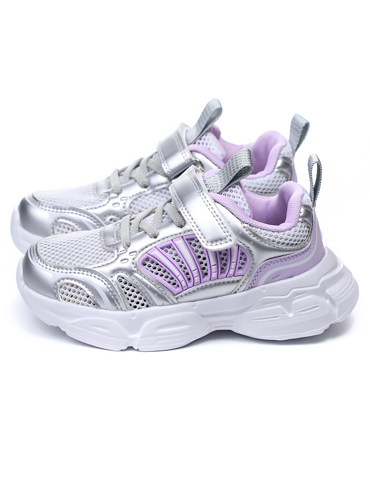 Кроссовки Boys and Girls W2087-3D фиолетовый - фото 3