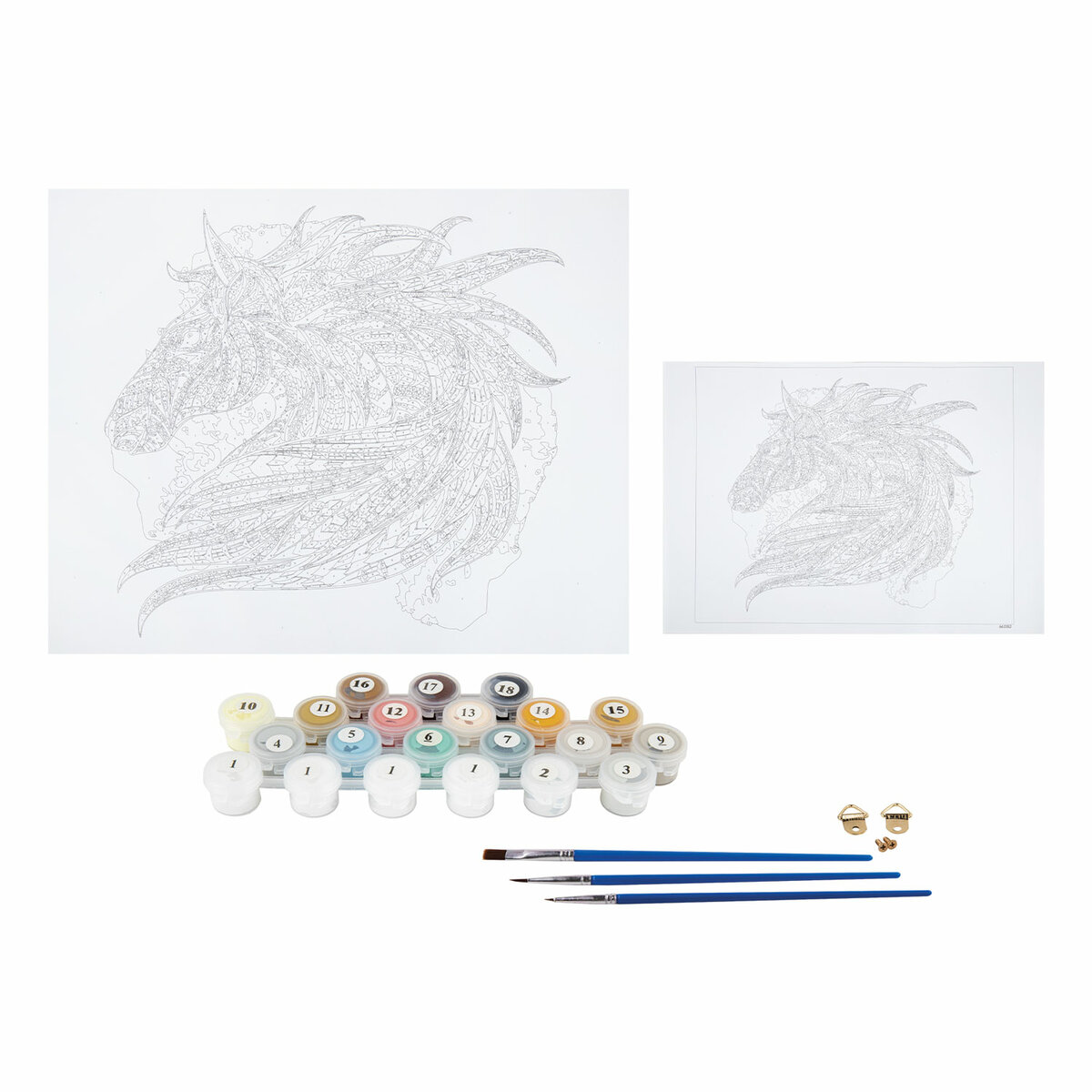 Картина по номерам Остров Сокровищ Восточный Конь - фото 3