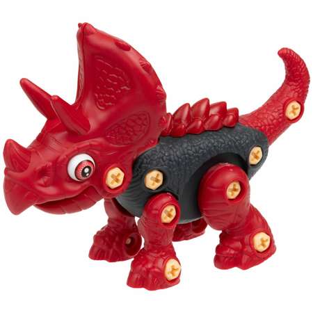 Конструктор 1TOY Динопарк Трицератопс