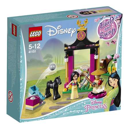 Конструктор LEGO Disney Princess Учебный день Мулан блочный