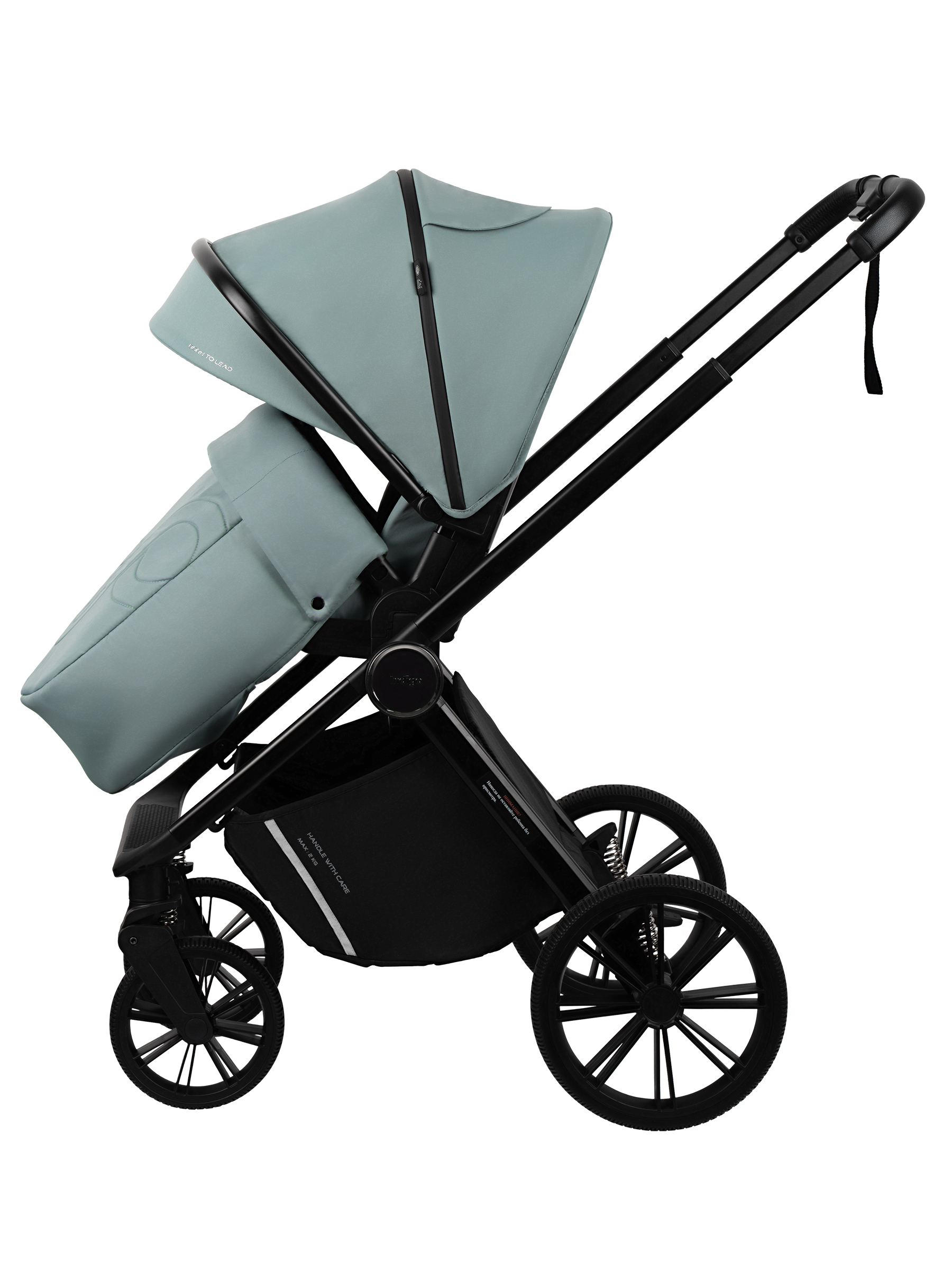Коляска 2в1 Indigo Sting зеленый - фото 16