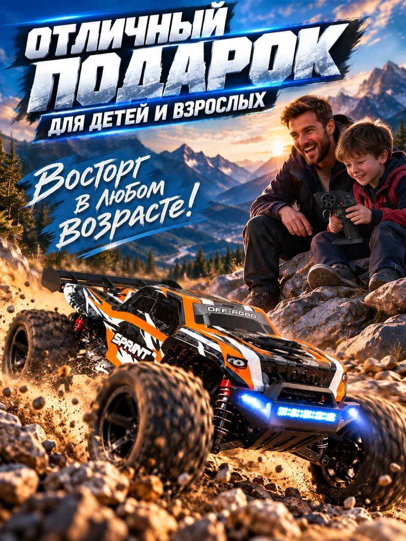 Внедорожник РУ AUTODRIVE Джип 1:18 - фото 10