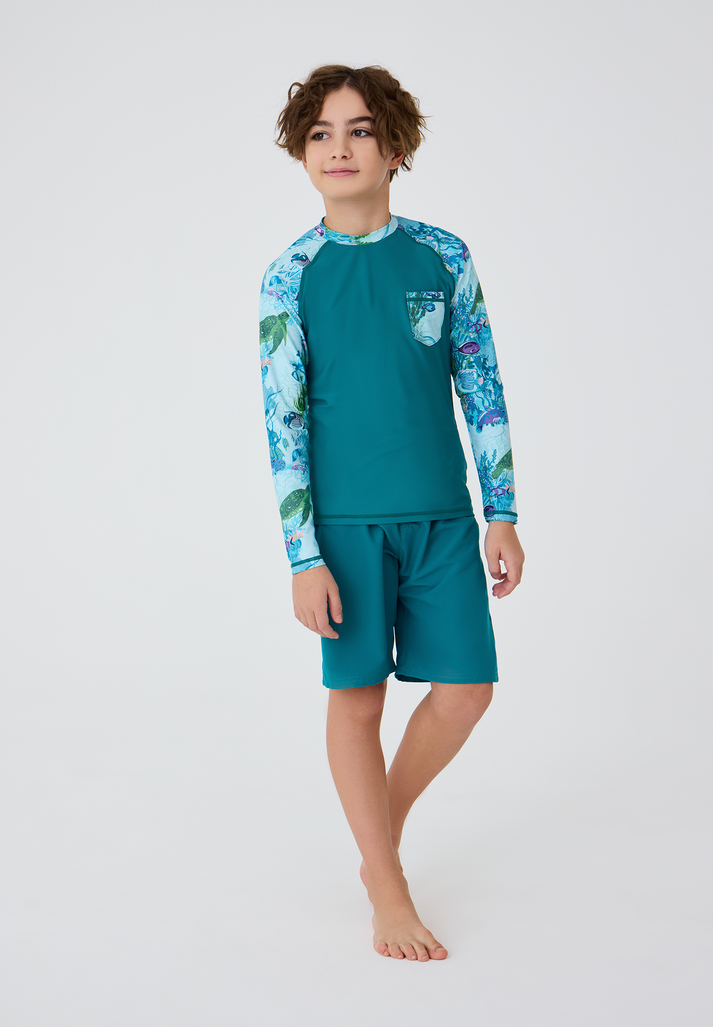 Футболка для плавания Lassie 7200054A-7850 - фото 5