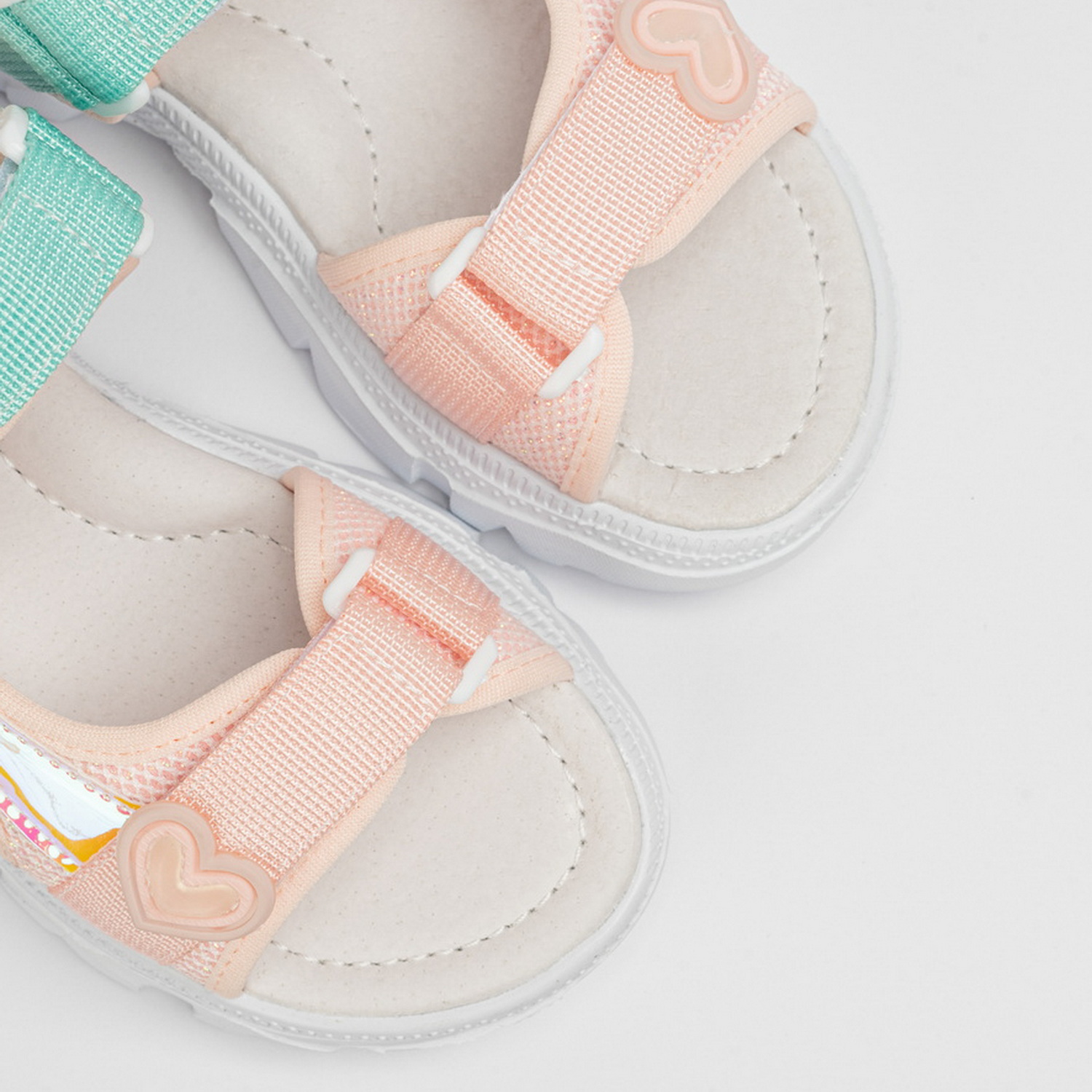 Сандалии TikkaGo 8A19_33314_pink-biruza - фото 3