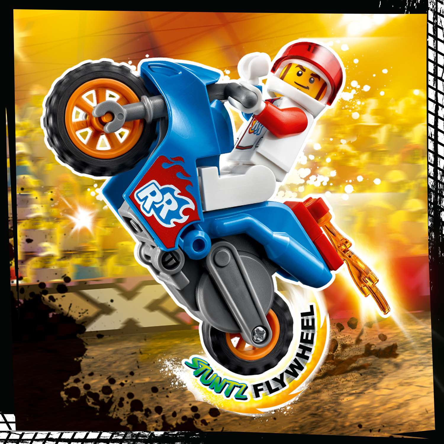 Конструктор LEGO City Rocket Stunt Bike блочный - фото 8