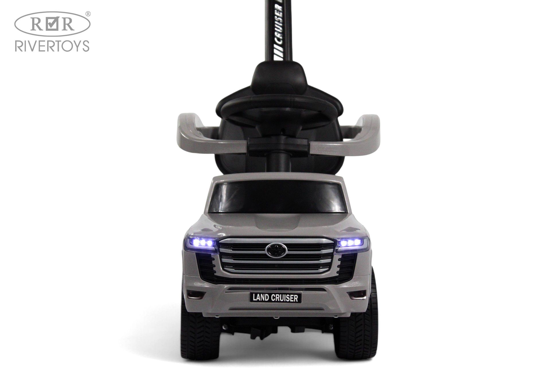 Каталка RIVERTOYS Z002ZZ-B-GREY серый - фото 2