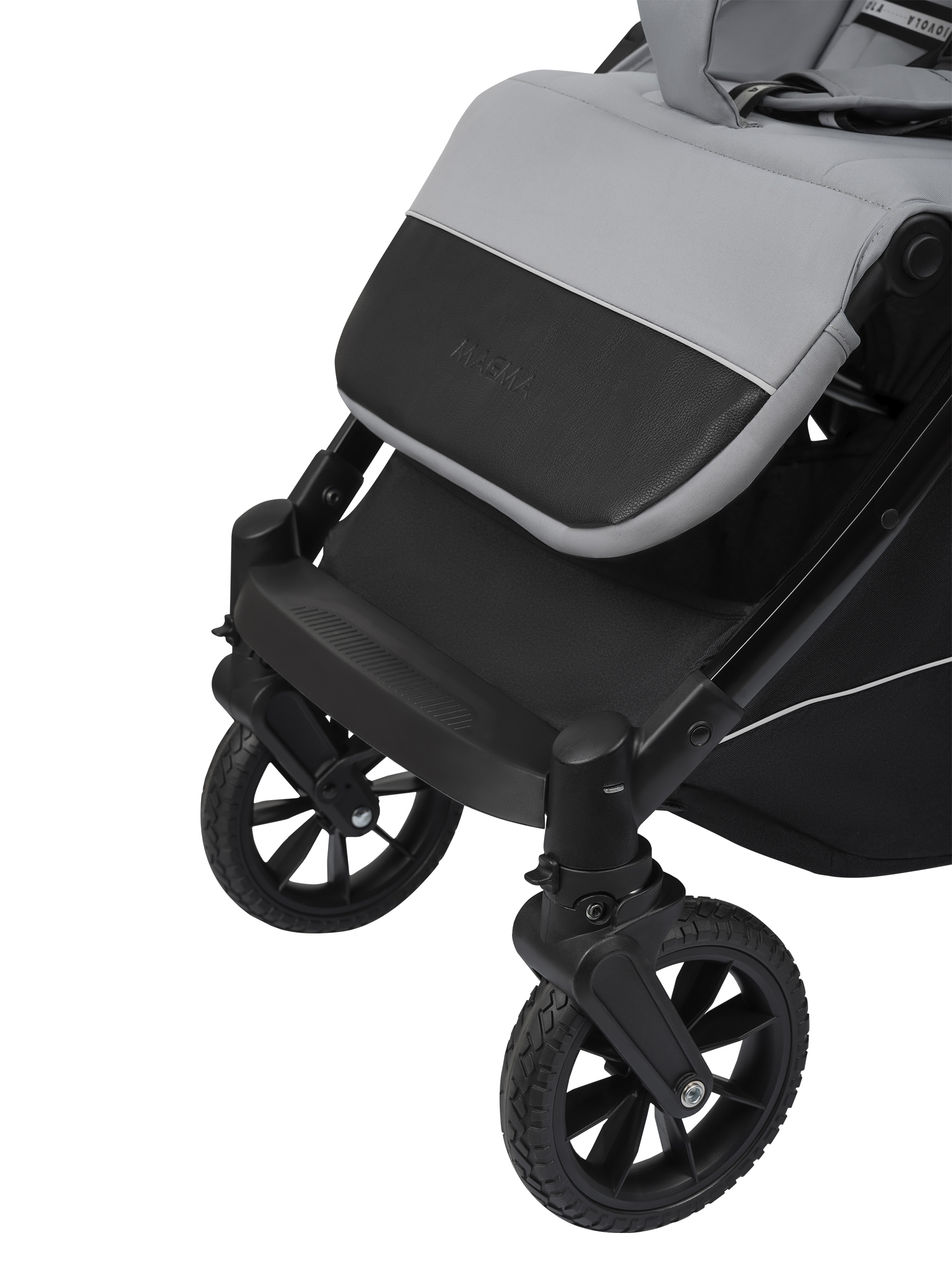 Коляска прогулочная JOVOLA Magma с перекидной ручкой серый - фото 42