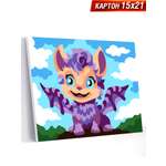 Картина по номерам Hobby Paint Милый дракон в ассортименте