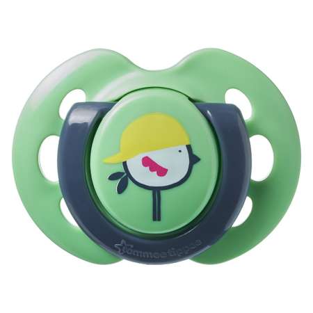 Пустышка Tommee tippee силикон от 0 мес. 2 шт.