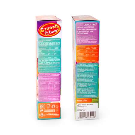 Сухой завтрак лесные ягоды Сладкая сказка CRUNCH TIME Enchantimals 170 г