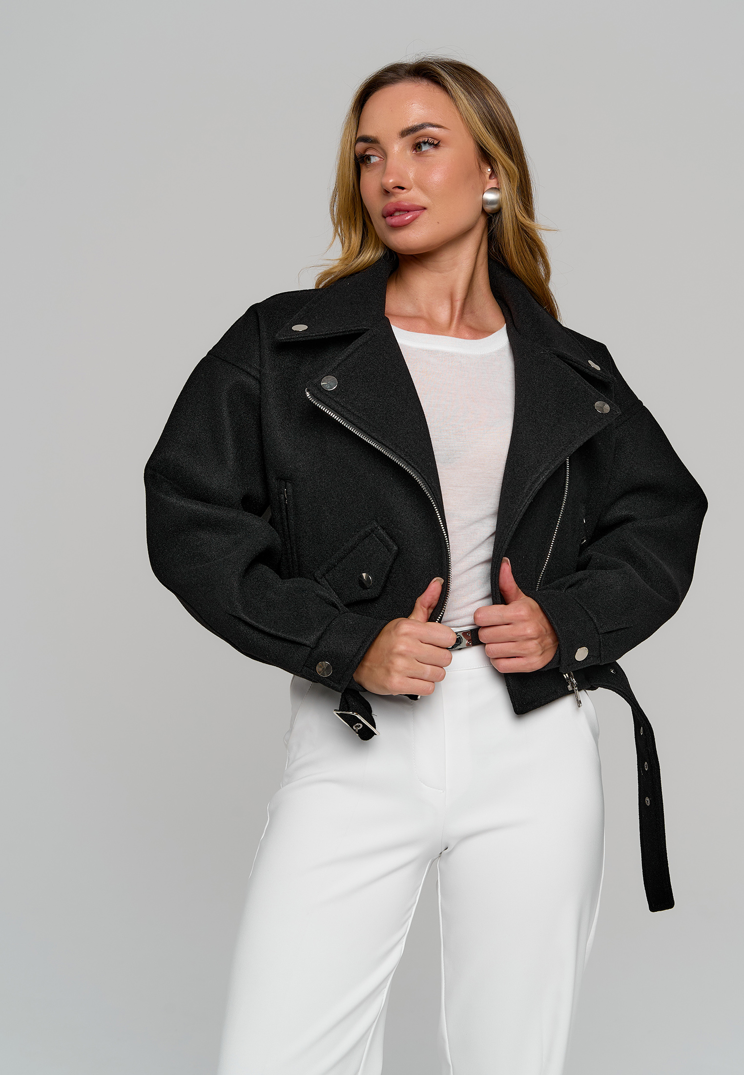 Косуха Stylish AMADEO AJ-8501-черный - фото 5