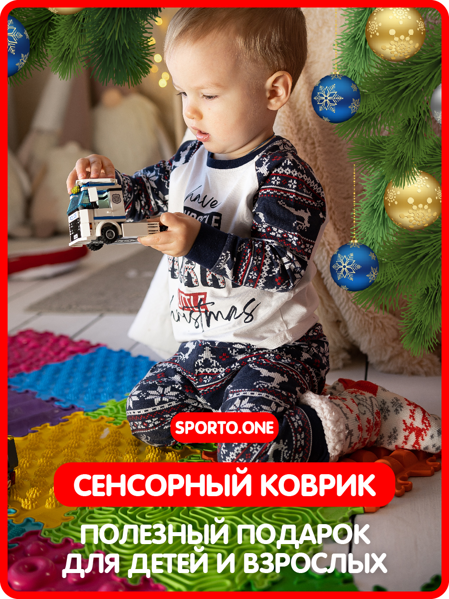 Коврик-пазл SPORTO.ONE Комфорт 50 x 75 см 6 шт. - фото 20